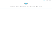 Tablet Screenshot of catalunyavan.com